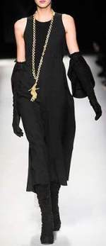a line dress- Yves Saint Laurent