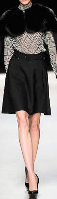a line skirt Yves Saint Laurent